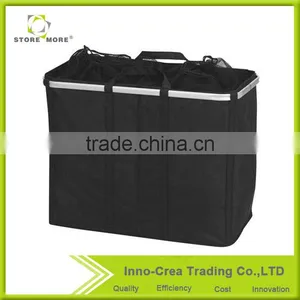 3-Bag Laundry Sorter Cart thumbnail-6