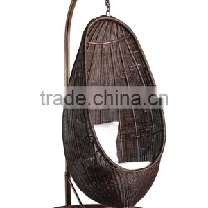 Living Room Adult Baby Rattan Hanging Indoor Swing Chair thumbnail-2