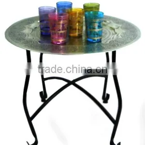 Hammered Moroccan Table thumbnail-1