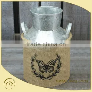 2015 Shabby Chic Metal Watering Pot, Metal Jug Fabric for Wholesale thumbnail-1