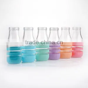 Fancy Bulk Glass Milk Bottles Glass Bottle thumbnail-2