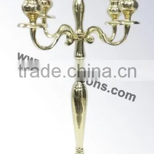 Wedding Decoration Event Gold Plated Candelabra thumbnail-2
