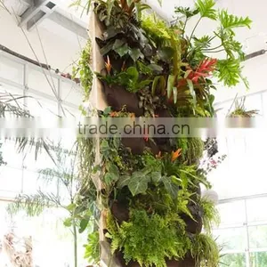 Wall Flower Growing Bag,Recycled Wall Hanging Planter Bag thumbnail-1