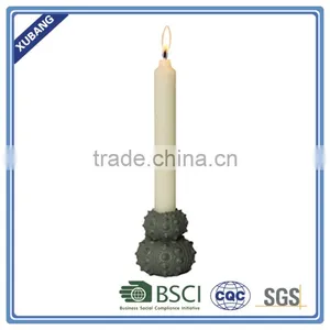 Poly Resin Twin Round Shell Candle Holder thumbnail-1
