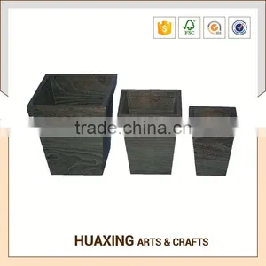 High Quality Wooden Flower Pot Stands With Competitive Price thumbnail-5