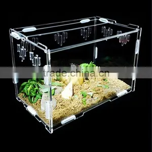 Custom Transparent Acrylic Reptile Cage thumbnail-1