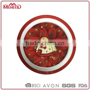 New Design Charger Plate Wholesale Decorations Dinner Plates, Houseware Christmas Cheap Plastic Plates and Dishes thumbnail-2