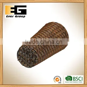 Brown Hand Woven Flowerpot With PVC Inner/Garden Planter thumbnail-5