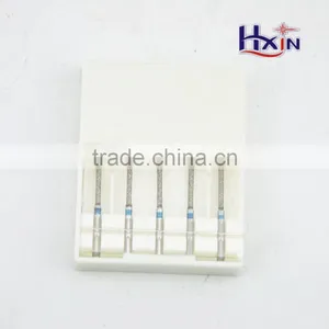 Electroplated Diamond Dental Round Bur Blue Color/Stainless Diamond Burrs Set thumbnail-1