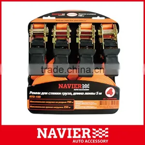 5m 750kg Ratchet Tie Down Set thumbnail-1