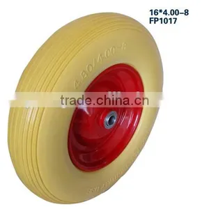 16'*4.00-8 PU FOAM WHEEL FP4008 WITH METAL RIM thumbnail-5
