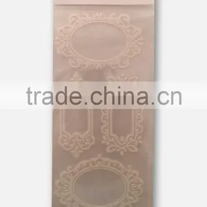 New Design Glitter Lace Fram Sticker, Graceful Decorative Shinny Glitter Sticker, Elegant Lace Sticker thumbnail-1
