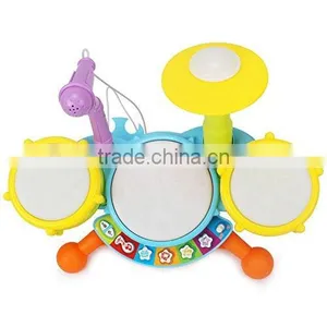 Dongguan Toys Kids Rock Band Drum Toy Set 1-3 Years Old From ICTC Factory thumbnail-2