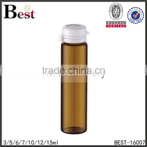 3ml 5ml 10ml 15ml China Hot Products Amber Glass Bottle Tear off Cap Essential Oil Bottle Glass Cosmetic Packaging thumbnail-5