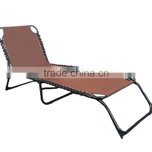 Protable Folding Rope Beach Sunbed Lonuge Chair thumbnail-2