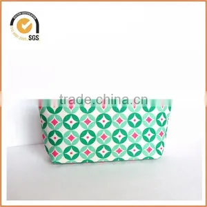 Green Geometric Makeup Bag By Chiqun Dongguan CQ-H02021 thumbnail-1