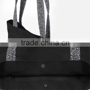 Soft Fabric Casual Tote Bag Reusable Eco Bag Shopper Bag thumbnail-5