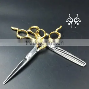 Special Handle Bull Type Hairdressing Scissors for Sale thumbnail-1
