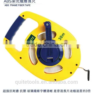 Double Sides Printed ABS Case Fibreglass Long Fabric Tape Measure Open Reel Series Fiberglass Long Machinist Tape Measure thumbnail-1