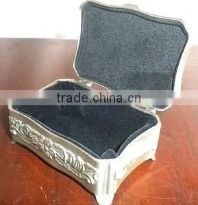 Metal Jewellry Box, Small thumbnail-1