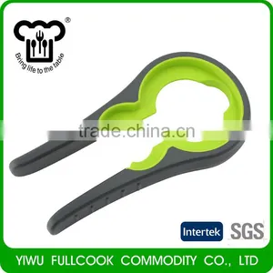 Hot Sales Factory Price Silicone Jar Bottle Can Opener With 4 Round Circle thumbnail-3