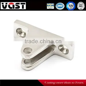 Stainless Steel Marine Hardware - Mirror Polished Heavy Duty Deck Hinge thumbnail-2