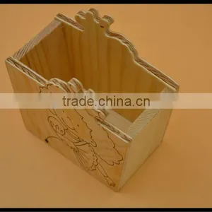2017 Wooden Cartoon Character Pen Holder thumbnail-1