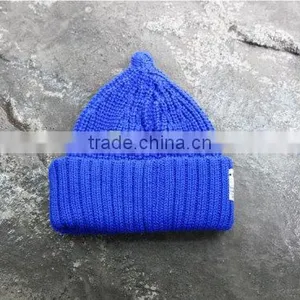 100% Acylic Cottonacrylic Beanie Embroidery Knit Hats/winter Caps thumbnail-3