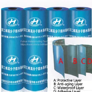 200gsm to 1200gsm Polyethylene Polypropylene Waterproof Membrane, Tailor-made, Good Quality thumbnail-1