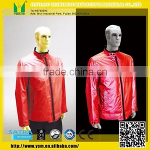 Factory Direct Sales All Kinds of Single Side Silver Elastic Reflective Fabric thumbnail-1