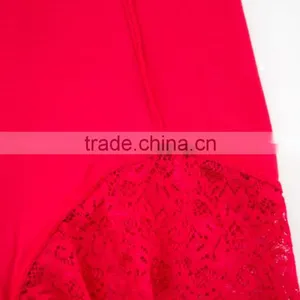 Best Quality Red 95% Cotton 5% Spandex With Lace Custom Sexy Fancy Woman Underwear thumbnail-6