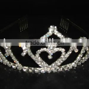 2012 Newest Styles Argent Wedding Tiaras Decoration thumbnail-1