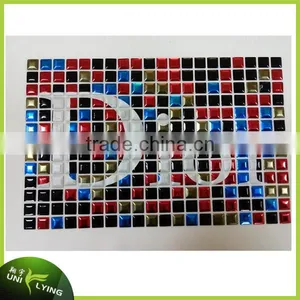 Colorful Shining Nailhead Laser Cut Printing Hotfix Motif Designs thumbnail-1
