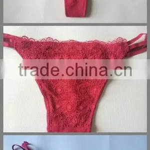 2017 Sexy Briefs Women's Panties Lady Breathable Underwear Girls Sheer Panty thumbnail-1