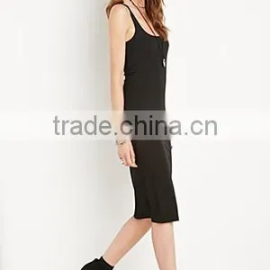 Cultivate One's Morality Long Backless Sleeveless Dresses thumbnail-3