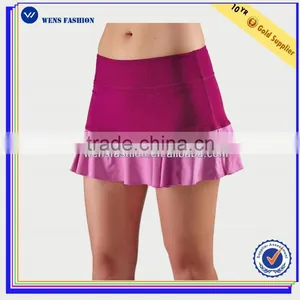 Ladies Tennis Fashion Running Skirt Wholesale Tennis Mini-skirt thumbnail-1
