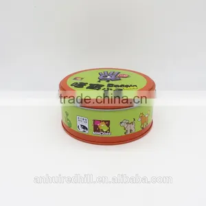 Chinese Factory New Design Printing Round Tin Box thumbnail-2