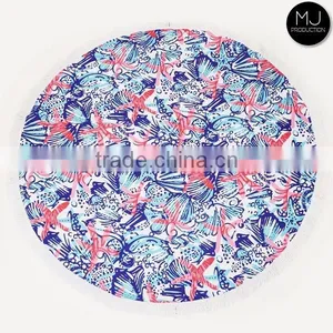 Wholesale Round Boho Beach Blanket thumbnail-2