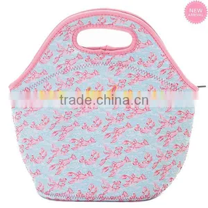 Wholesale Lilly Inspired Lunch Tote Bags thumbnail-2