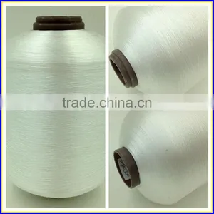 100/130TPM Twisted Polyester Filament Yarn for Woven Label thumbnail-1