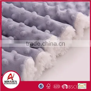 100 Polyester Fleece Solid Micromink Blanket Backside Sherpa thumbnail-5