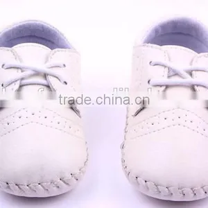 Solid Color Prewalker Girls Boy Leather Shoes thumbnail-5