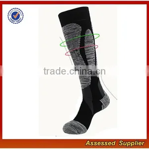 Wholesale Custom Best Quality Colorful Compression Running Thick Ski Knee High Cotton Socks JH68 thumbnail-2