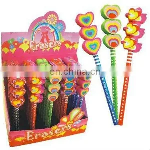 Valentine's Day Pencil With Cute Eraser Cap thumbnail-1