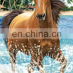 Beautiful 100% Cotton Velour Beach Towel thumbnail-1
