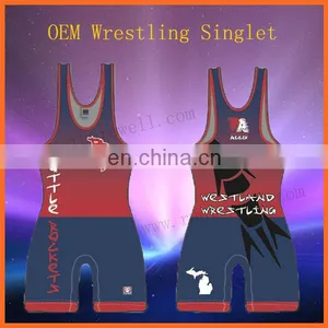 2013 High Quality Wrestling Singlets For Men's Wrestling Sportswear/sublimated Wrestling Singlets/custom Wrestling Singlets thumbnail-1