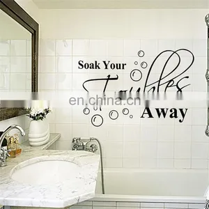 Creative Combination Stickers Bathroom Window Decoration thumbnail-3