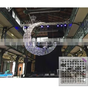 2017 Glitter Sequin Panel Air Moving Billboard Advertising thumbnail-4