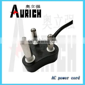 South Africa Plug Insert Power Extension Indian Standard Plug Power Cable thumbnail-3