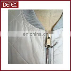 Wholesale Clothing Quilting Women Grey Bomber Jacket thumbnail-4